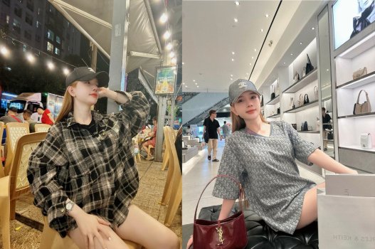 Gái xinh Hương Giang mỗi lần nện xong là đi mua sắm